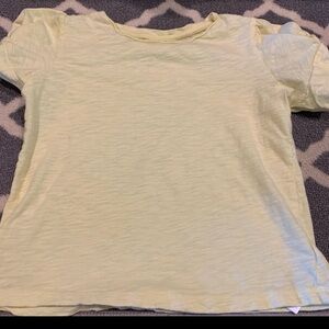 Girls Gap size 8 puff sleeve shirt